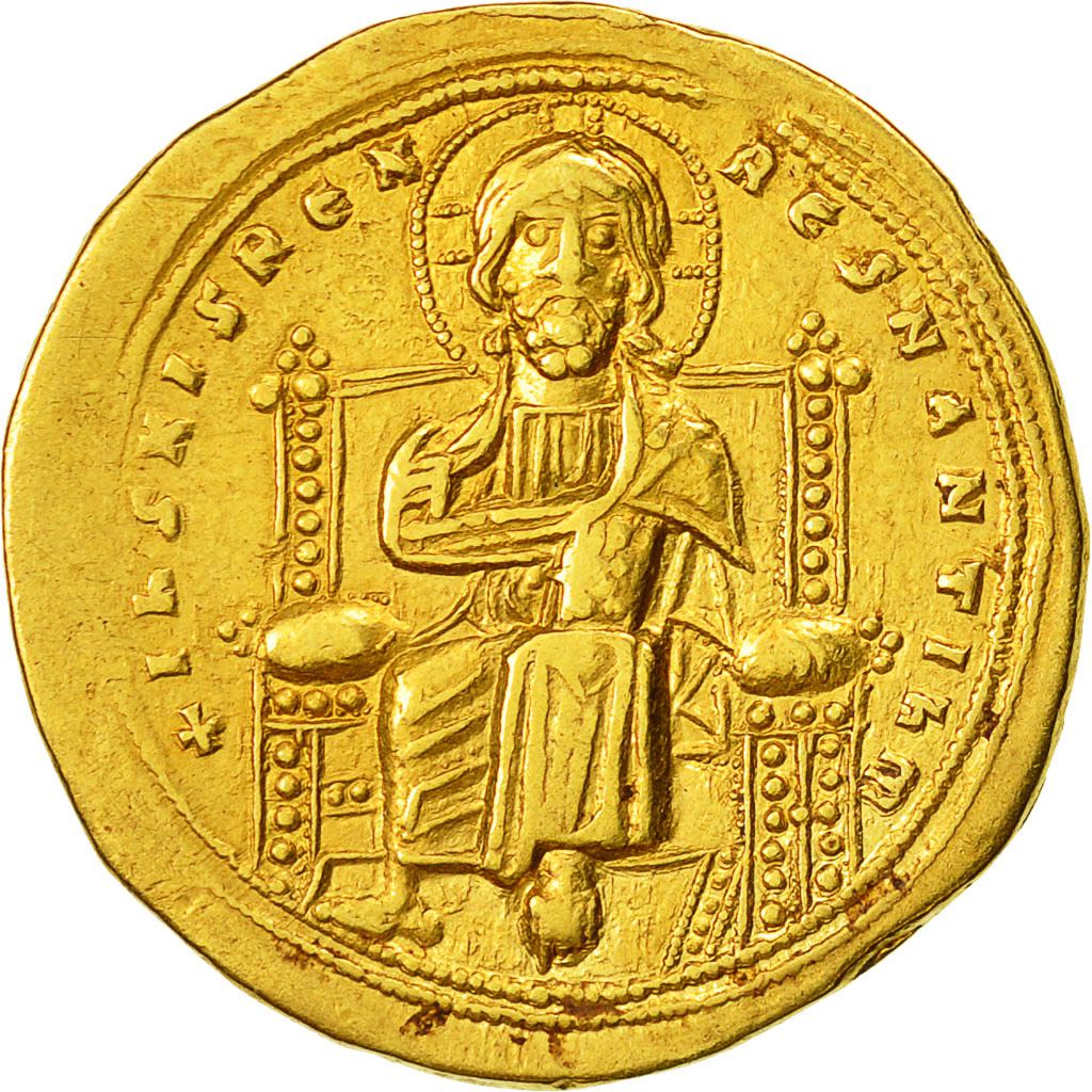 Coin, Romanus III, Argyrus 1028-1034, Histamenon Nomisma, Constantinople
