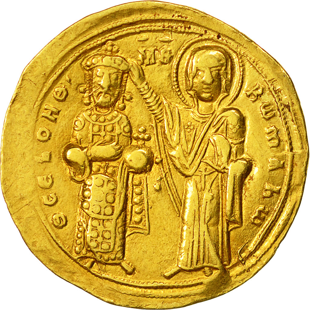 Coin, Romanus III, Argyrus 1028-1034, Histamenon Nomisma, Constantinople