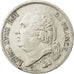 Moneta, Francia, Louis XVIII, Louis XVIII, 1/2 Franc, 1824, Paris, SPL-
