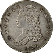 Moneta, Stati Uniti, Capped Bust, Half Dollar, 1836, U.S. Mint, Philadelphia