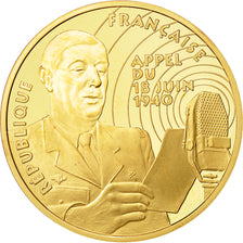 Monnaie, France, Général De Gaulle, 500 Francs, 1994, Paris, FDC, Or