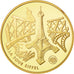 Munten, Frankrijk, Tour Eiffel, 100 Francs, 2001, FDC, Goud, KM:1275