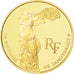 Moneta, Francia, Victoire Samothrace, 100 Francs, 1993, Paris, FDC, Oro