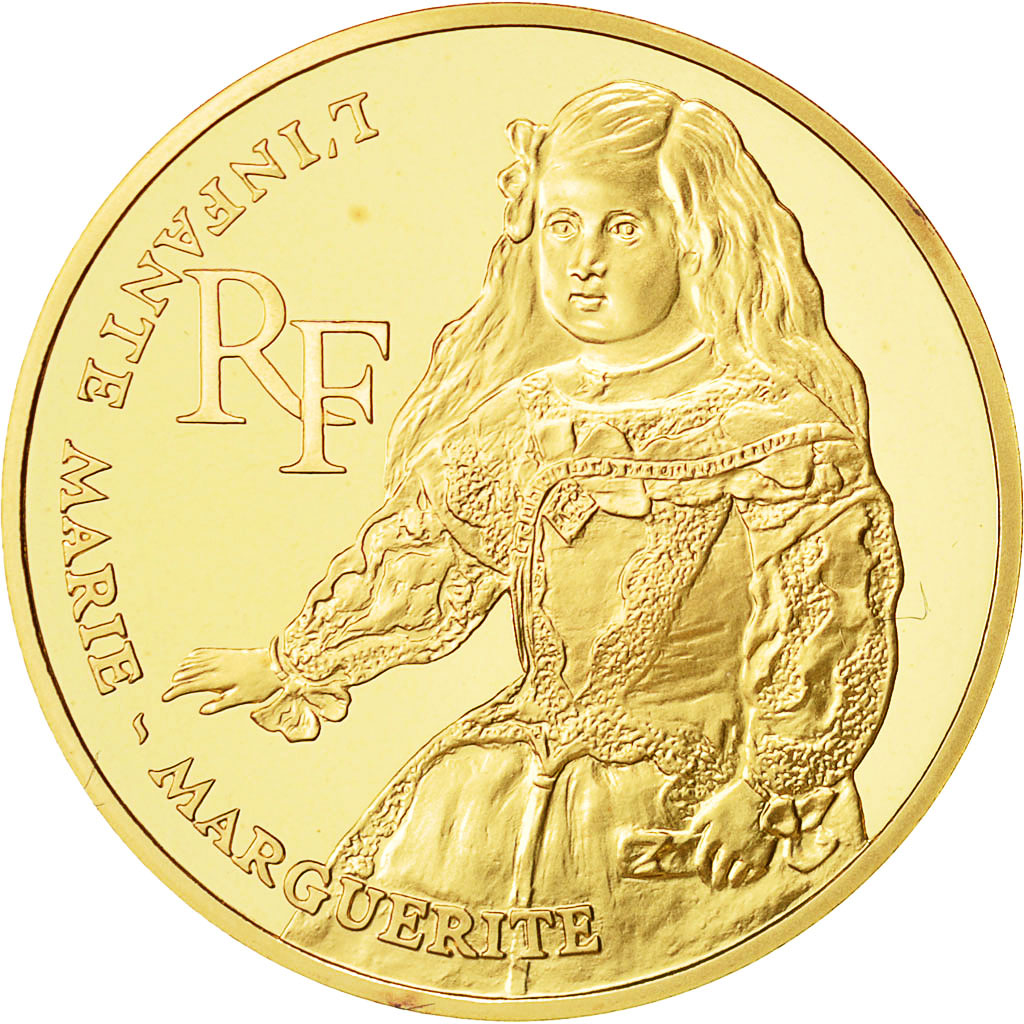 Moneda, Francia, Marie-Marguerite, 100 Francs, 1993, Paris, FDC, Oro, KM:1021a