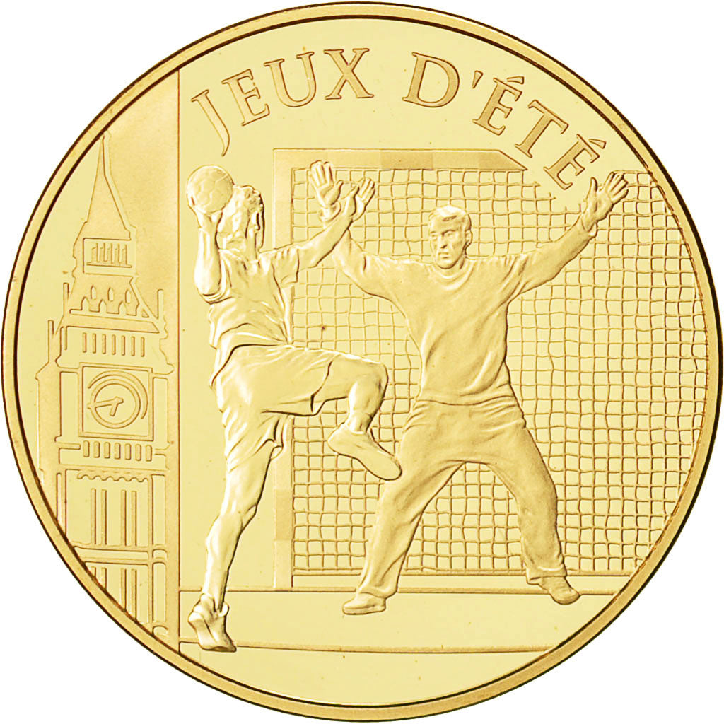 France, 50 Euro, Jeux d'été, 2010, MS(65-70), Gold, KM:1719