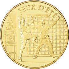 France, 50 Euro, Jeux d'été, 2010, MS(65-70), Gold, KM:1719