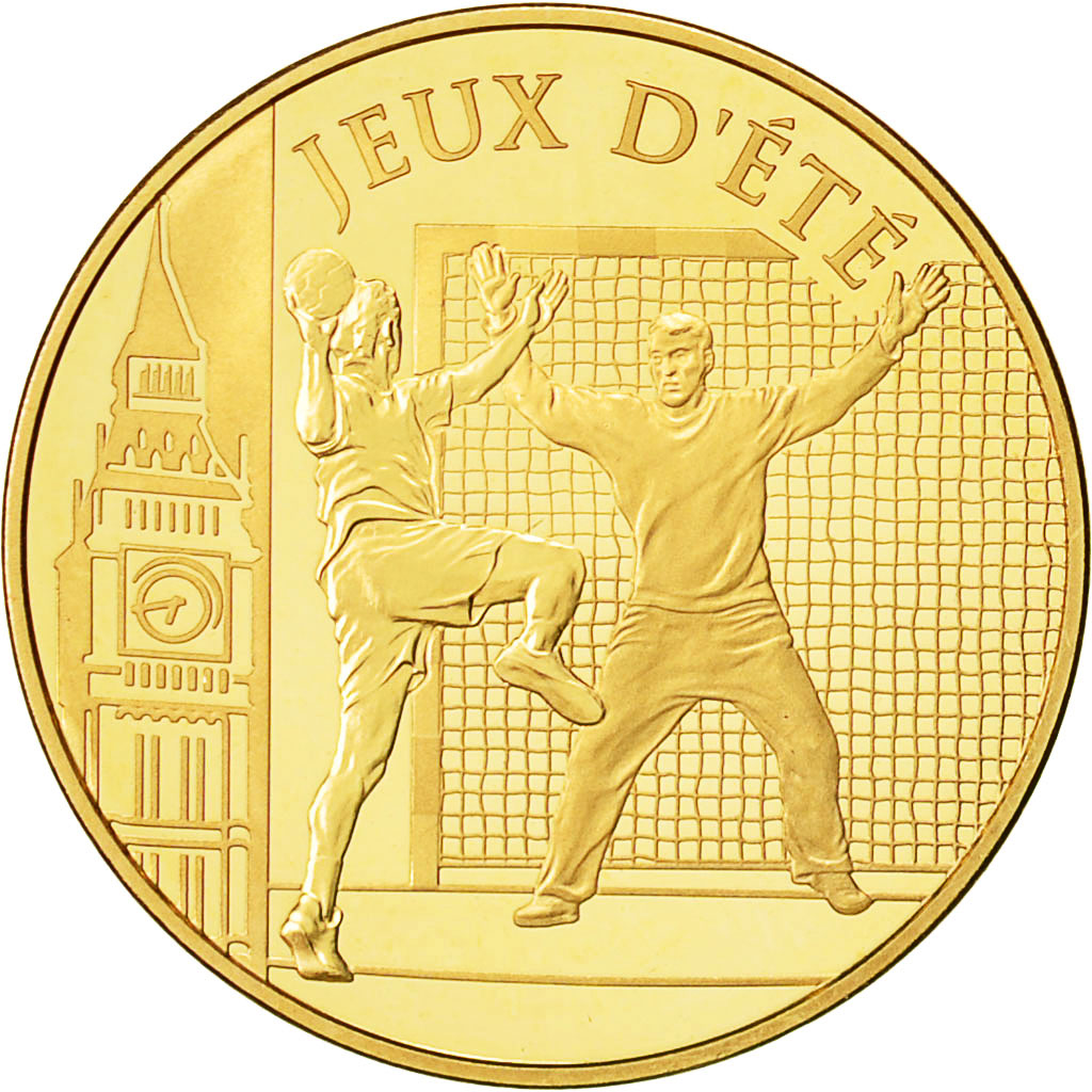 France, 50 Euro, Jeux d'été, 2010, MS(65-70), Gold, KM:1719