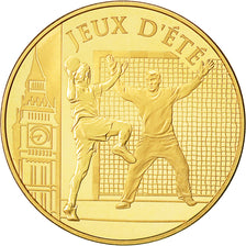 France, 50 Euro, Jeux d'été, 2010, MS(65-70), Gold, KM:1719