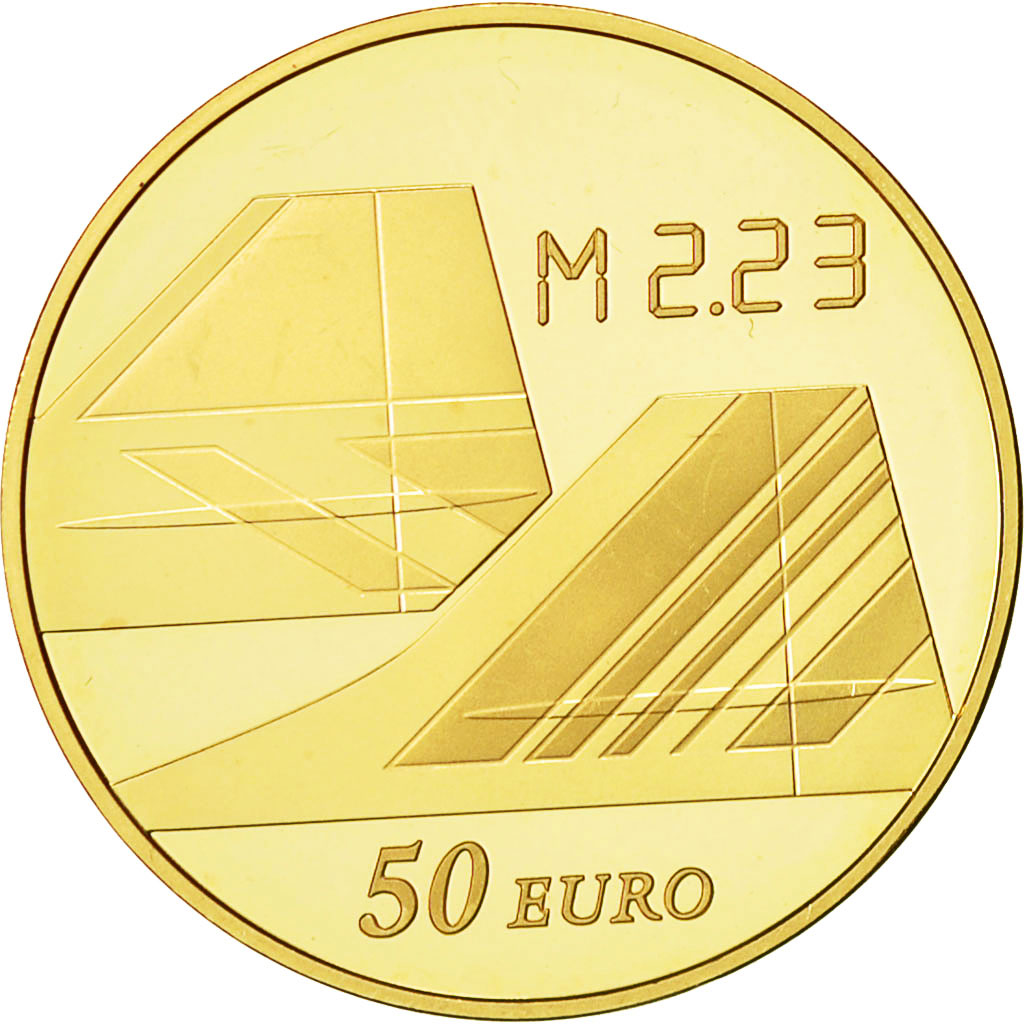 Francia, 50 Euro, Concorde, 2009, FDC, Oro, KM:1598