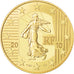 France, 50 Euro, Semeuse, 2010, MS(65-70), Gold, KM:1673
