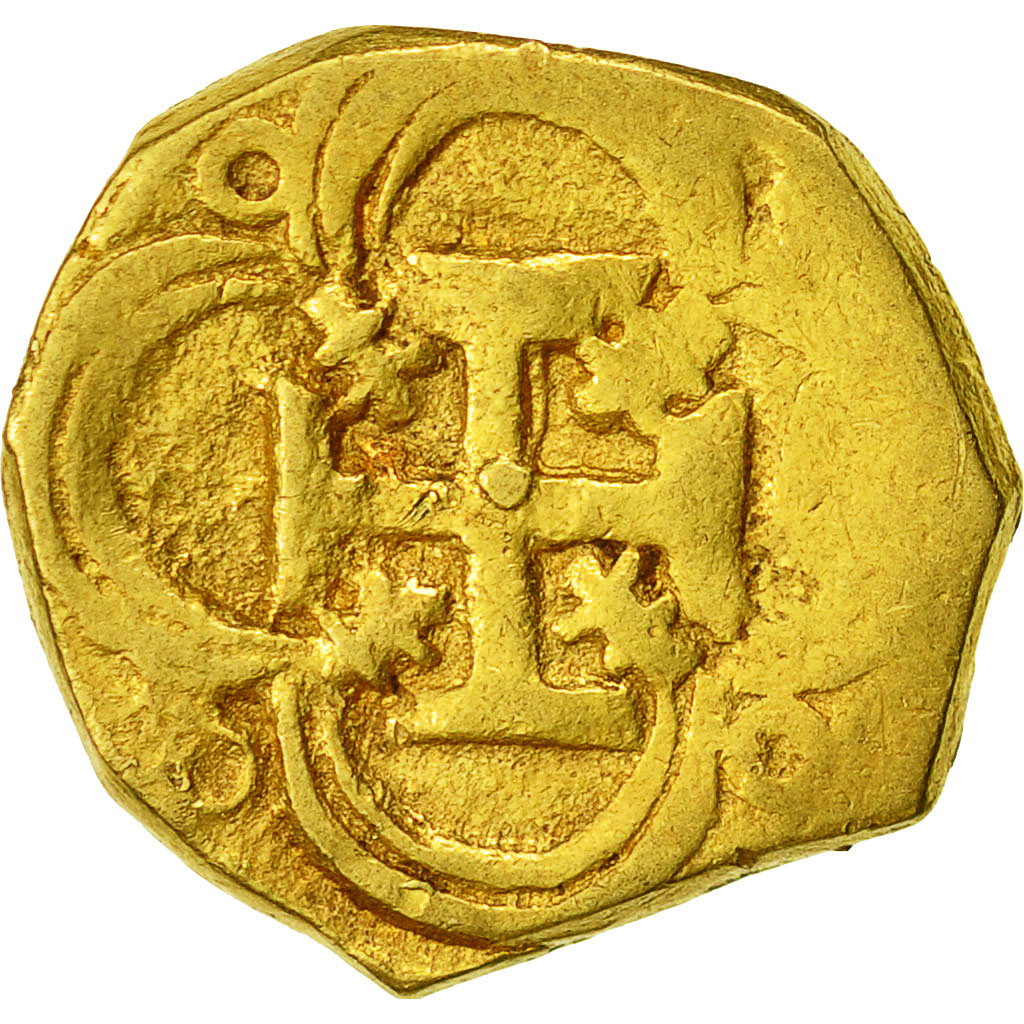 Coin, Spain, 2 Escudos, Seville, EF(40-45), Gold