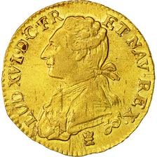 Moneda, Francia, Louis XVI, Louis d'or au buste habillé, Louis d'Or, 1775
