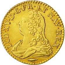 Munten, Frankrijk, Louis XV, Louis d'or aux lunettes, Louis d'Or, 1726, Amiens