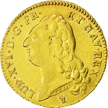 Monnaie, France, Louis XVI, Double louis d'or à la tête nue, 1786, Limoges