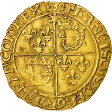 Münze, Frankreich, François Ier, Ecu d'or, Cremieu, SS, Gold, Duplessy:782