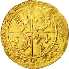 Coin, France, François Ier, Ecu d'or, Grenoble, VF(20-25), Gold, Duplessy:783