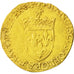 Moneta, Francia, François Ier, Ecu d'or, Bordeaux, BB, Oro, Duplessy:775