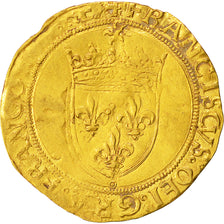 Monnaie, France, François Ier, Ecu d'or, Paris, TB+, Or, Duplessy:771A
