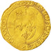 Coin, France, François Ier, Ecu d'or, Paris, VF(30-35), Gold, Duplessy:771A