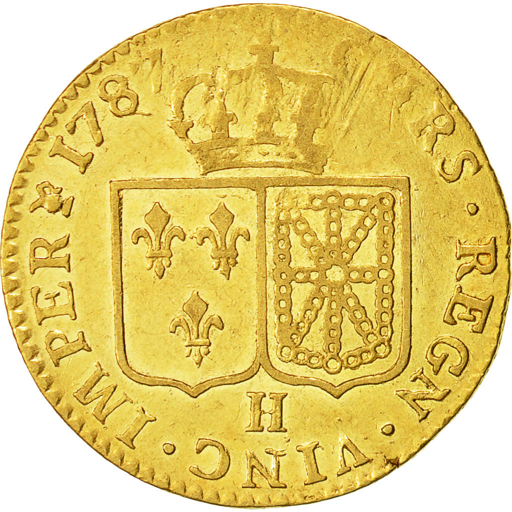 Moneta, Francia, Louis XVI, Louis d'or à la tête nue, Louis d'Or, 1787, La