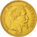 Moneta, Francia, Napoleon III, Napoléon III, 100 Francs, 1867, Strasbourg, BB