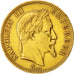 Moneda, Francia, Napoleon III, Napoléon III, 100 Francs, 1869, Paris, MBC, Oro