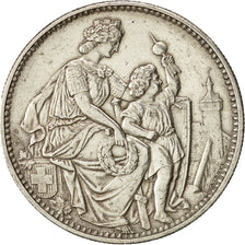 Coin, Switzerland, 5 Francs, 1865, AU(50-53), Silver, KM:S8