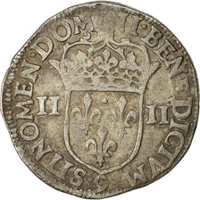Moneta, Francia, Henri IV, 1/4 Ecu, 1603, Rennes, MB+, Argento, Sombart:4686