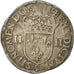 Moneta, Francia, Henri IV, 1/4 Ecu, 1603, Rennes, MB+, Argento, Sombart:4686