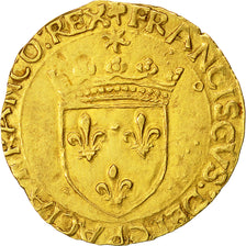 Monnaie, France, François Ier, Ecu d'or, Toulouse, TTB, Or, Duplessy:775