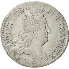 Münze, Frankreich, Louis XIV, 10 Sols aux insignes, 10 Sols-1/8 Ecu, 1705