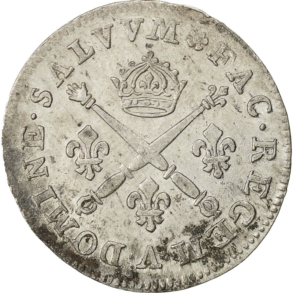 Coin, France, Louis XIV, 10 Sols aux insignes, 10 Sols-1/8 Ecu, 1705, Paris