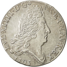 Münze, Frankreich, Louis XIV, 10 Sols aux insignes, 10 Sols-1/8 Ecu, 1705