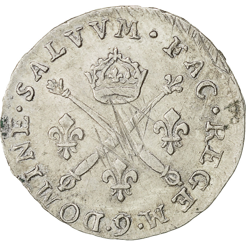 Monnaie, France, Louis XIV, 10 Sols aux insignes, 10 Sols-1/8 Ecu, 1706, Rennes