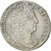 Coin, France, Louis XIV, 20 Sols aux insignes, 1/4 Ecu, 1707, Paris, EF(40-45)