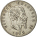 Coin, Italy, Vittorio Emanuele II, 5 Lire, 1873, Milan, EF(40-45), Silver