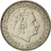 Munten, Nederland, Juliana, 2-1/2 Gulden, 1960, ZF, Zilver, KM:185