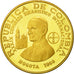 Coin, Colombia, 200 Pesos, 1968, MS(63), Gold, KM:232