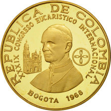 Moneda, Colombia, 1500 Pesos, 1968, SC, Oro, KM:235
