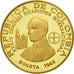 Munten, Colombia, 1500 Pesos, 1968, UNC-, Goud, KM:235