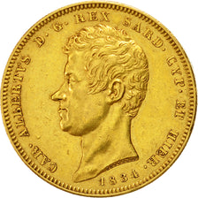 Monnaie, États italiens, SARDINIA, Carlo Alberto, 100 Lire, 1834, Torino, TTB+