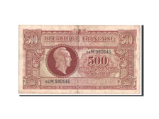France, Treasury, Marianne, 500 Francs, 1945, KM:106
