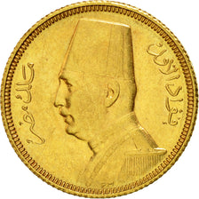 Moneta, Egitto, Fuad I, 20 Piastres, 1930, British Royal Mint, SPL-, Oro, KM:351