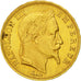 Coin, France, Napoleon III, 50 Francs, 1866, Strasbourg, KM:804.2