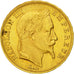 Moneda, Francia, Napoleon III, 50 Francs, 1866, Strasbourg, KM:804.2
