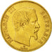 Coin, France, Napoleon III, 100 Francs, 1855, Strasbourg, KM:786.2