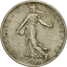 Münze, Frankreich, Semeuse, 2 Francs, 1898, Paris, Piéfort, VZ+, Silber