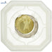Germania, 2 Euro, Fautée - Coeur déformé, GENI, MS63, Bi-metallico, graded