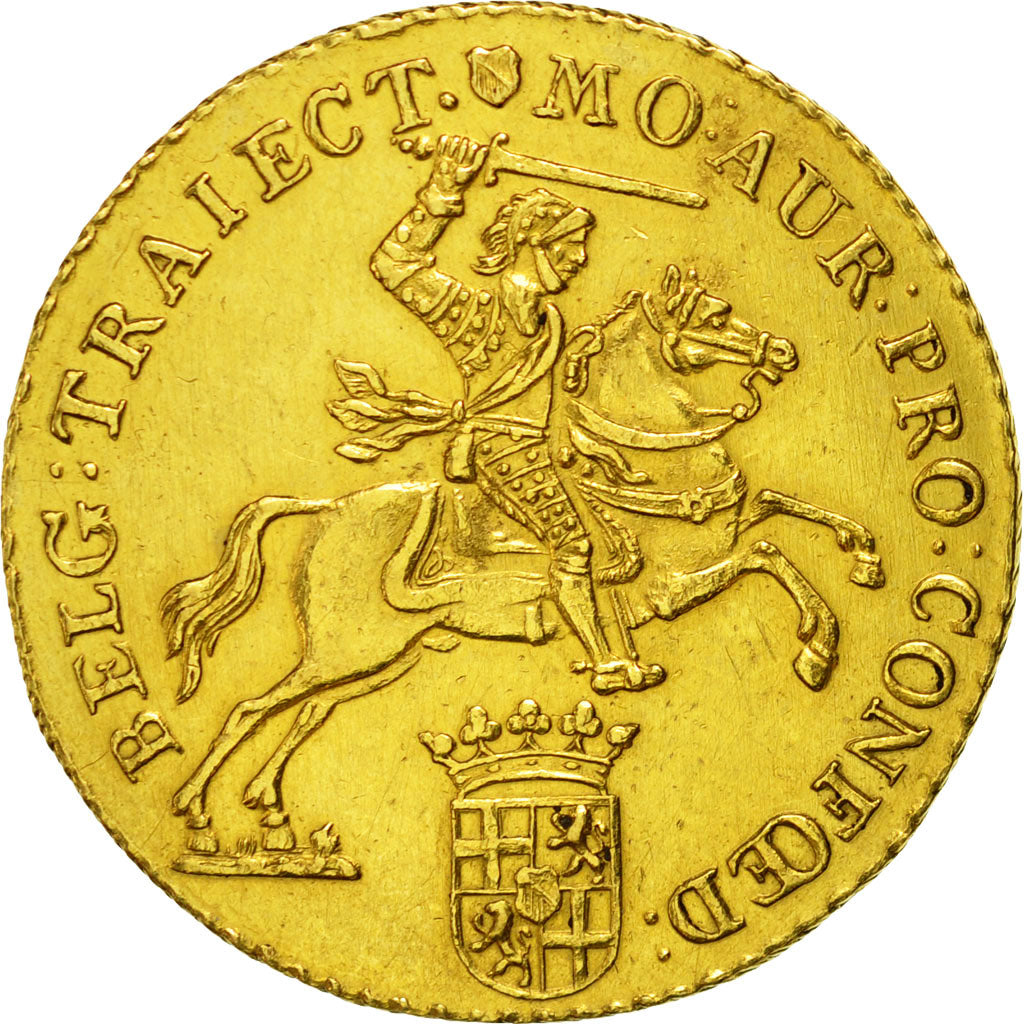 Monnaie, Pays-Bas, UTRECHT, 14 Gulden, 1763, TTB, Or, KM:104