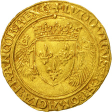 Coin, France, Louis XII, Ecu d'or aux Porcs-Epics, Bayonne, AU(50-53), Gold